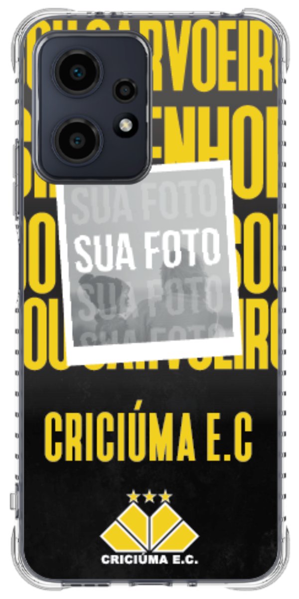 Capinha para Celular Crciúma Estampa Oficial 19