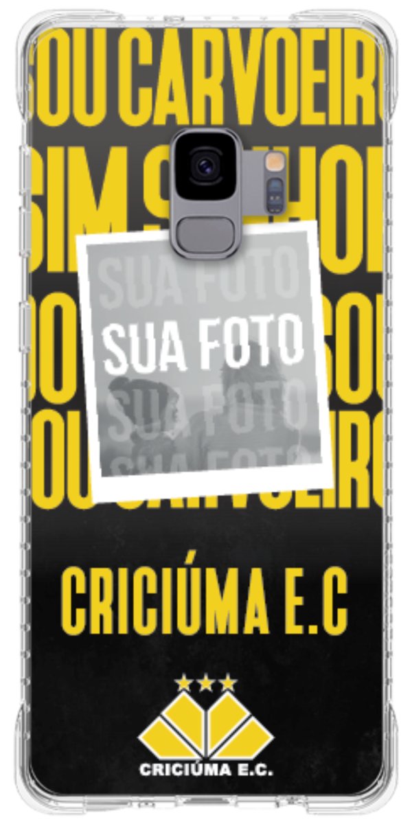 Capinha para Celular Crciúma Estampa Oficial 19