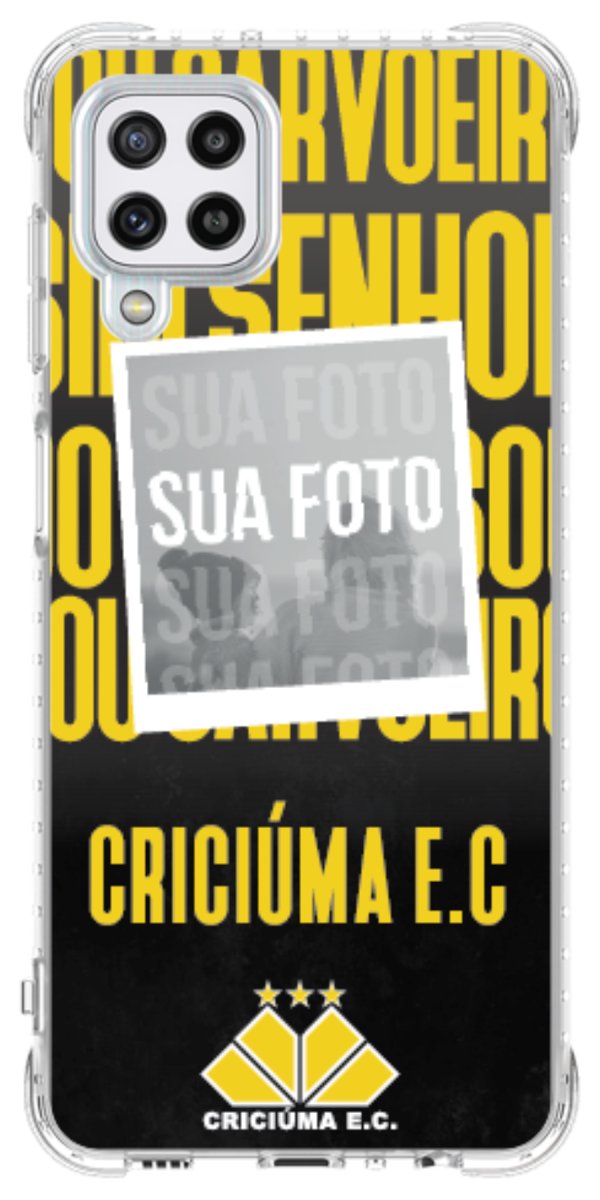 Capinha para Celular Crciúma Estampa Oficial 19