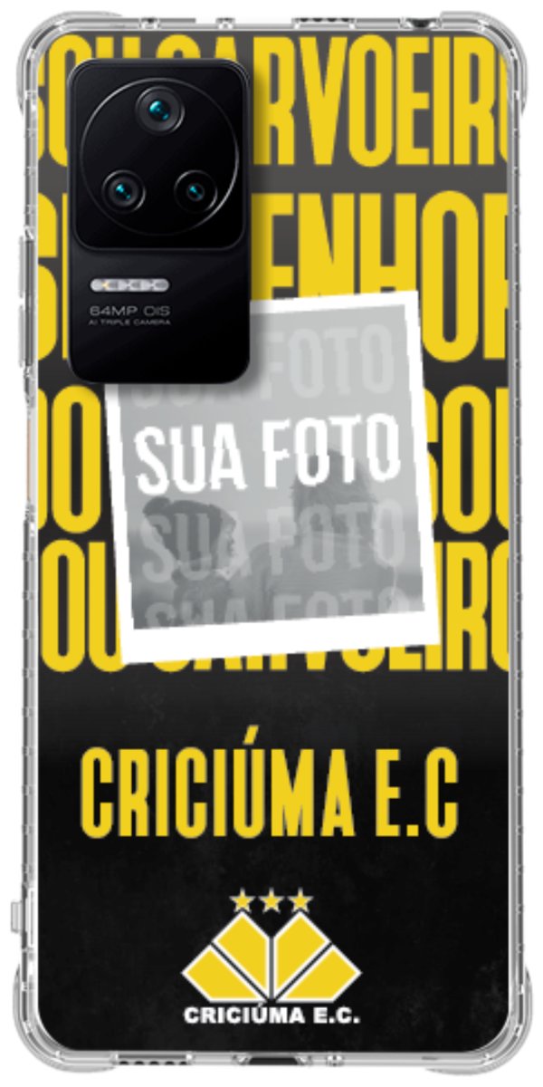 Capinha para Celular Crciúma Estampa Oficial 19