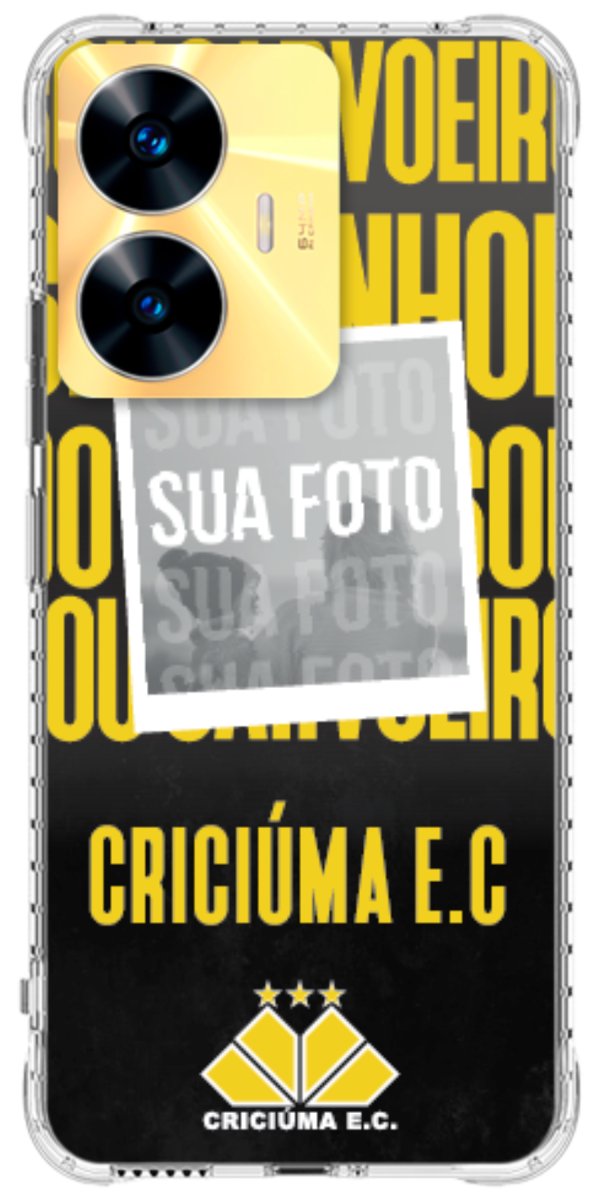 Capinha para Celular Crciúma Estampa Oficial 19