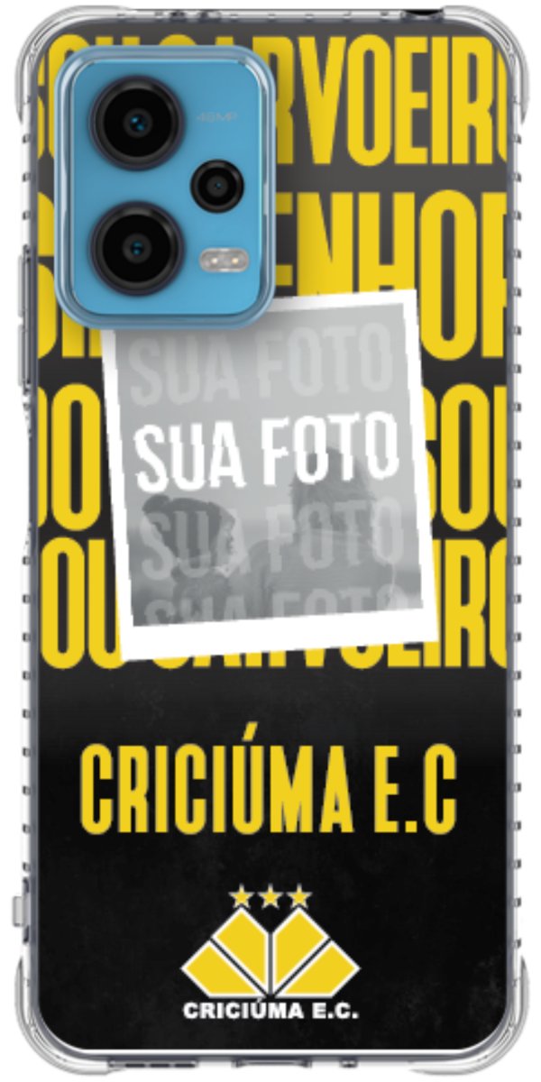 Capinha para Celular Crciúma Estampa Oficial 19