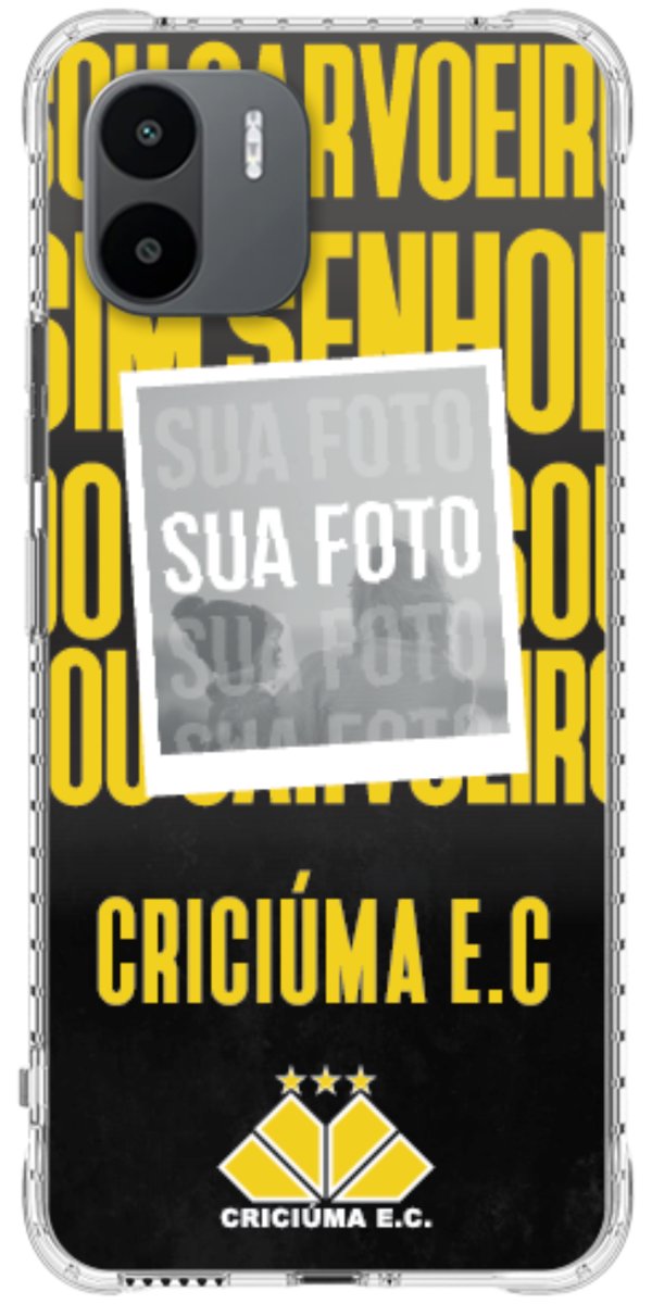 Capinha para Celular Crciúma Estampa Oficial 19