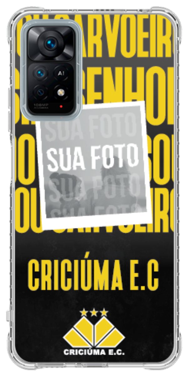 Capinha para Celular Crciúma Estampa Oficial 19