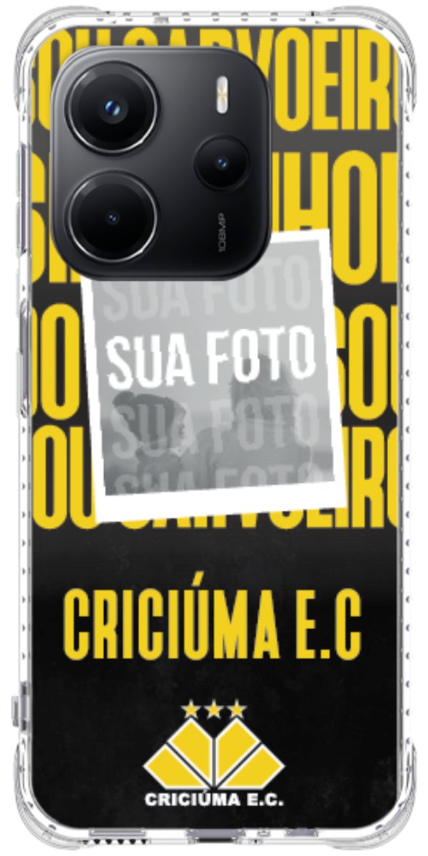 Capinha para Celular Crciúma Estampa Oficial 19