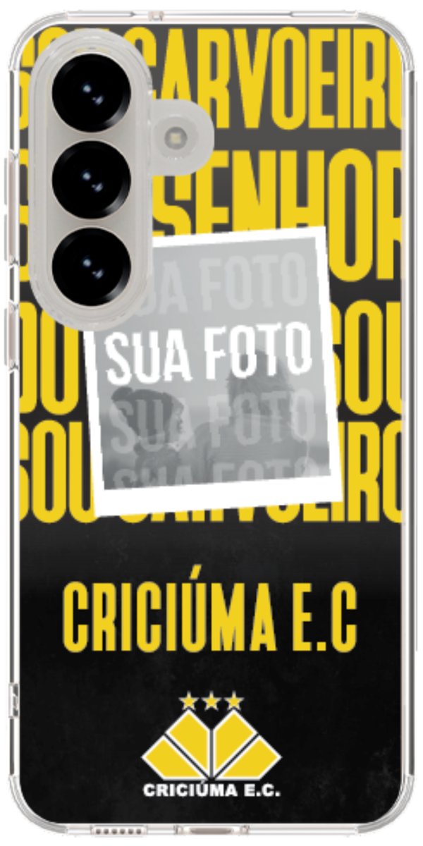 Capinha para Celular Crciúma Estampa Oficial 19