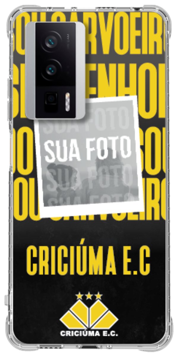 Capinha para Celular Crciúma Estampa Oficial 19