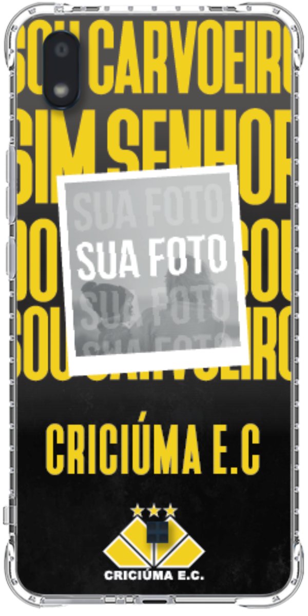 Capinha para Celular Crciúma Estampa Oficial 19