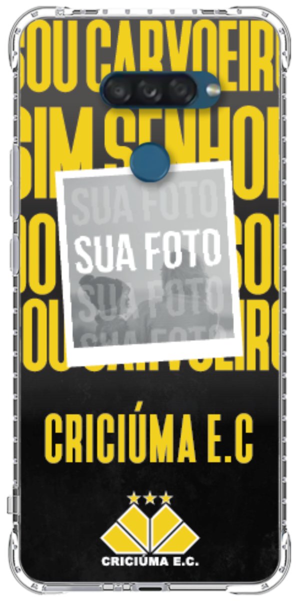Capinha para Celular Crciúma Estampa Oficial 19