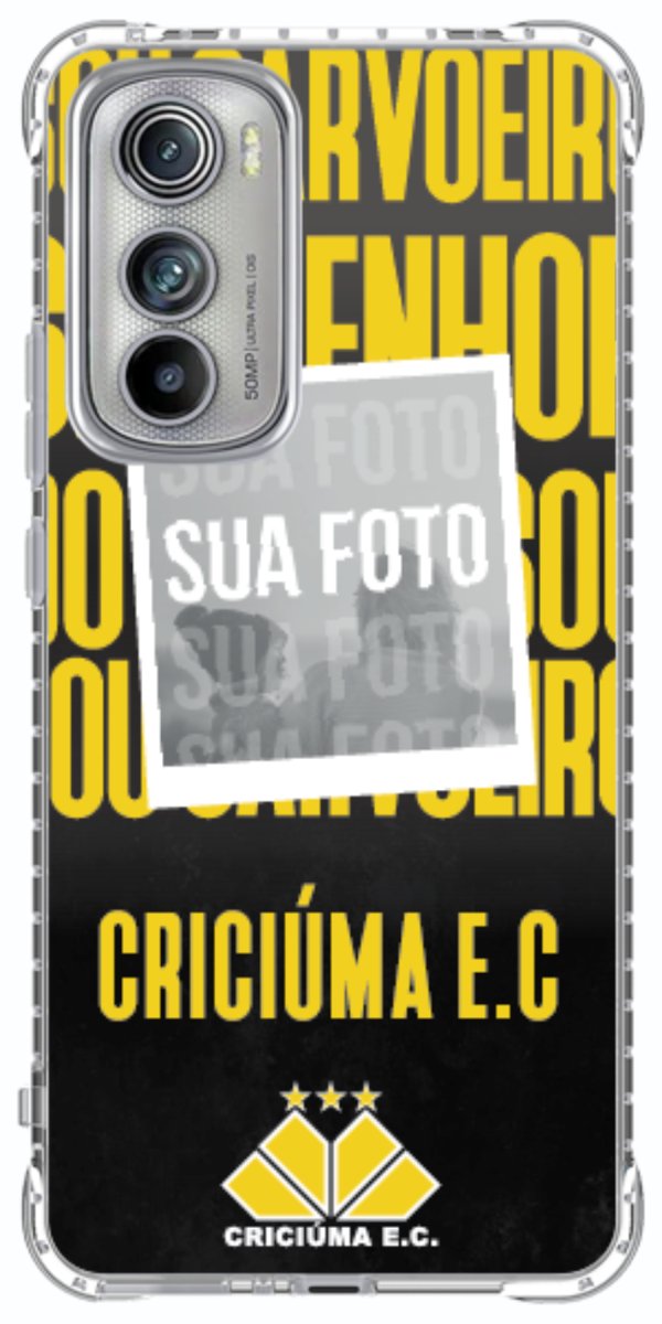 Capinha para Celular Crciúma Estampa Oficial 19