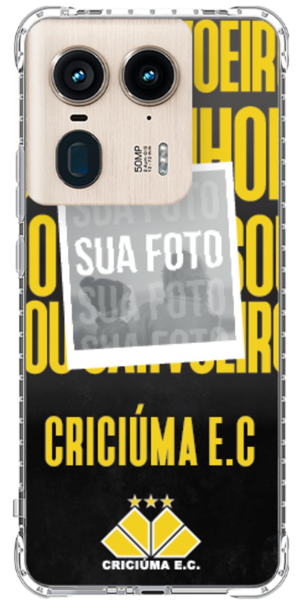 Capinha para Celular Crciúma Estampa Oficial 19