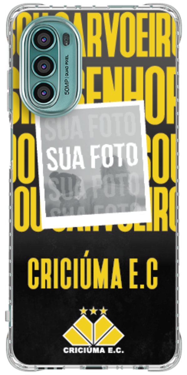 Capinha para Celular Crciúma Estampa Oficial 19