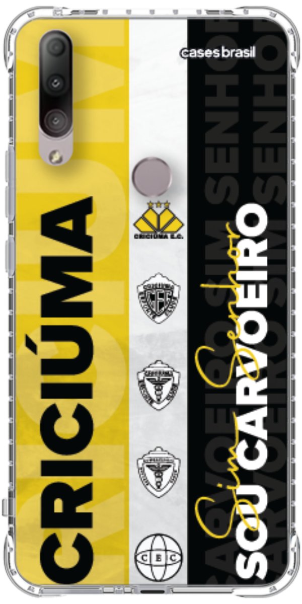 Capinha para Celular Crciúma Estampa Oficial 08