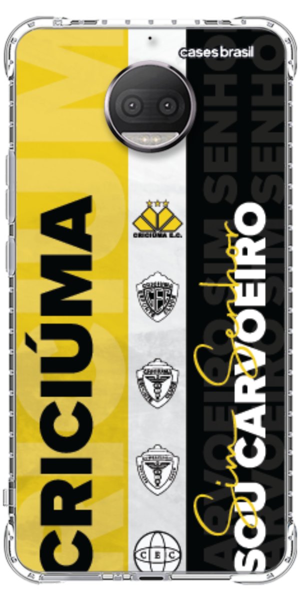 Capinha para Celular Crciúma Estampa Oficial 08