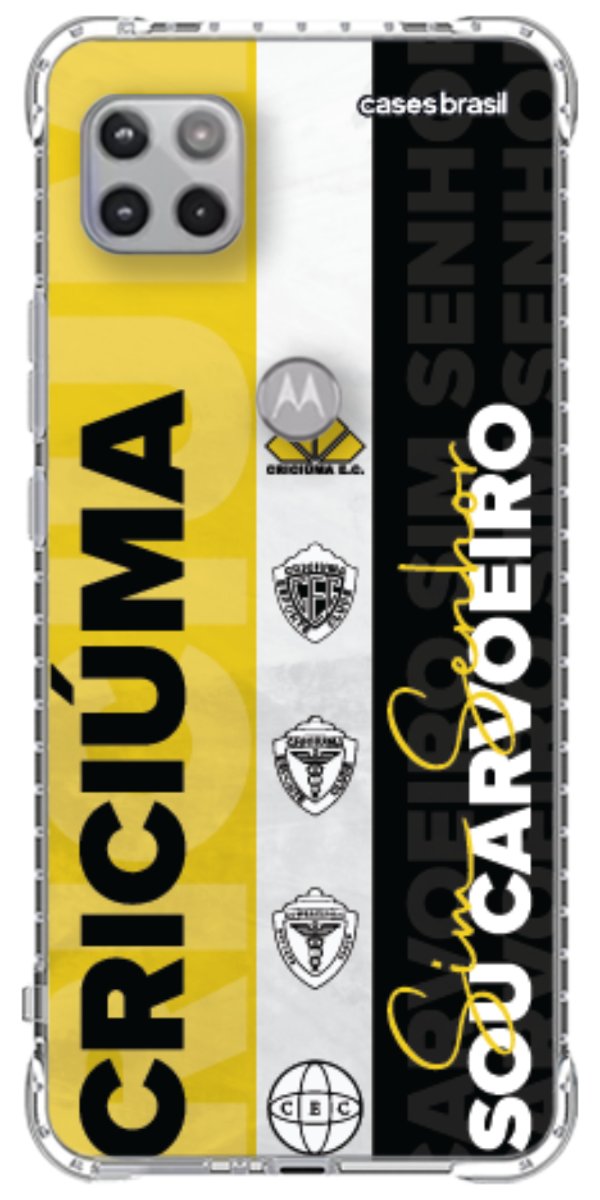 Capinha para Celular Crciúma Estampa Oficial 08