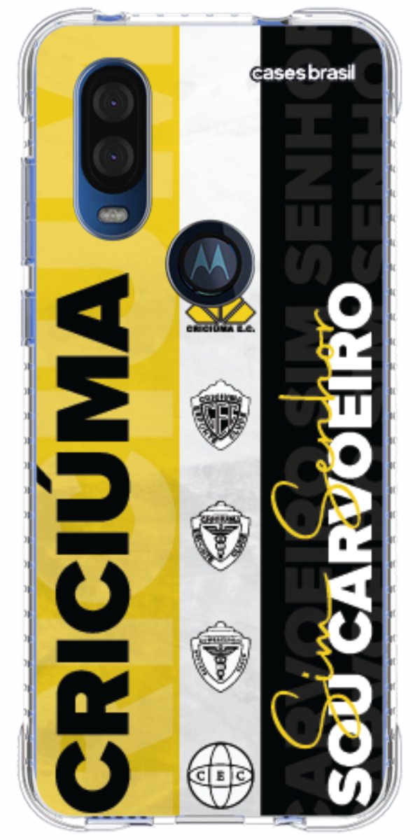Capinha para Celular Crciúma Estampa Oficial 08