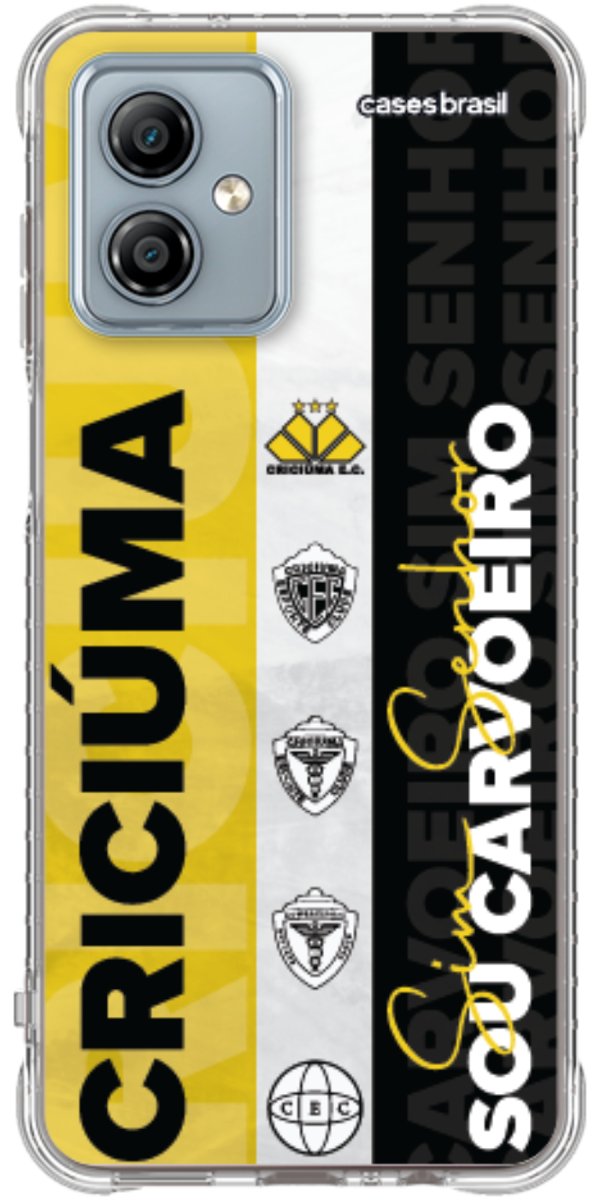 Capinha para Celular Crciúma Estampa Oficial 08