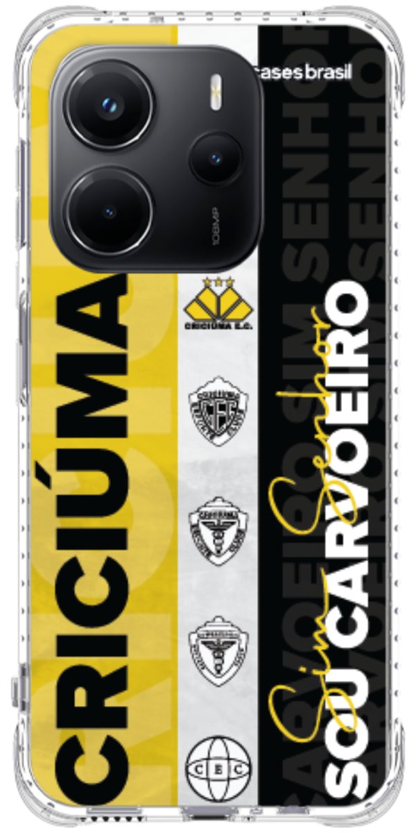 Capinha para Celular Crciúma Estampa Oficial 08