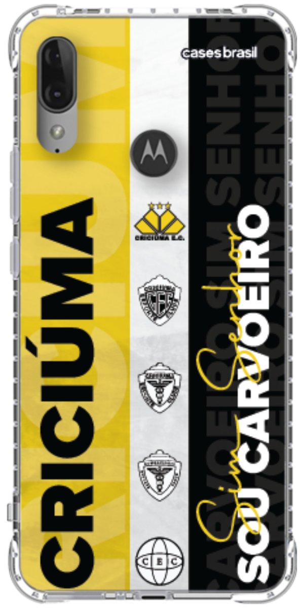 Capinha para Celular Crciúma Estampa Oficial 08