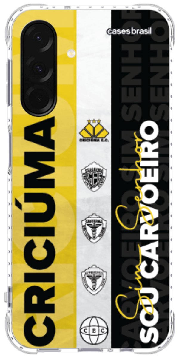 Capinha para Celular Crciúma Estampa Oficial 08