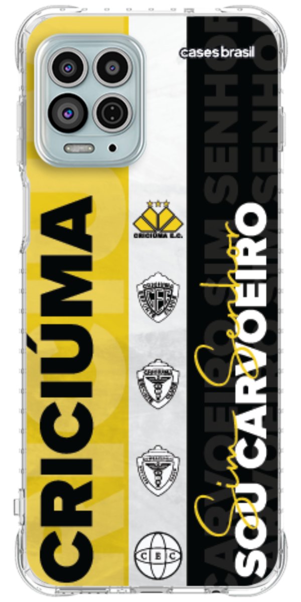 Capinha para Celular Crciúma Estampa Oficial 08