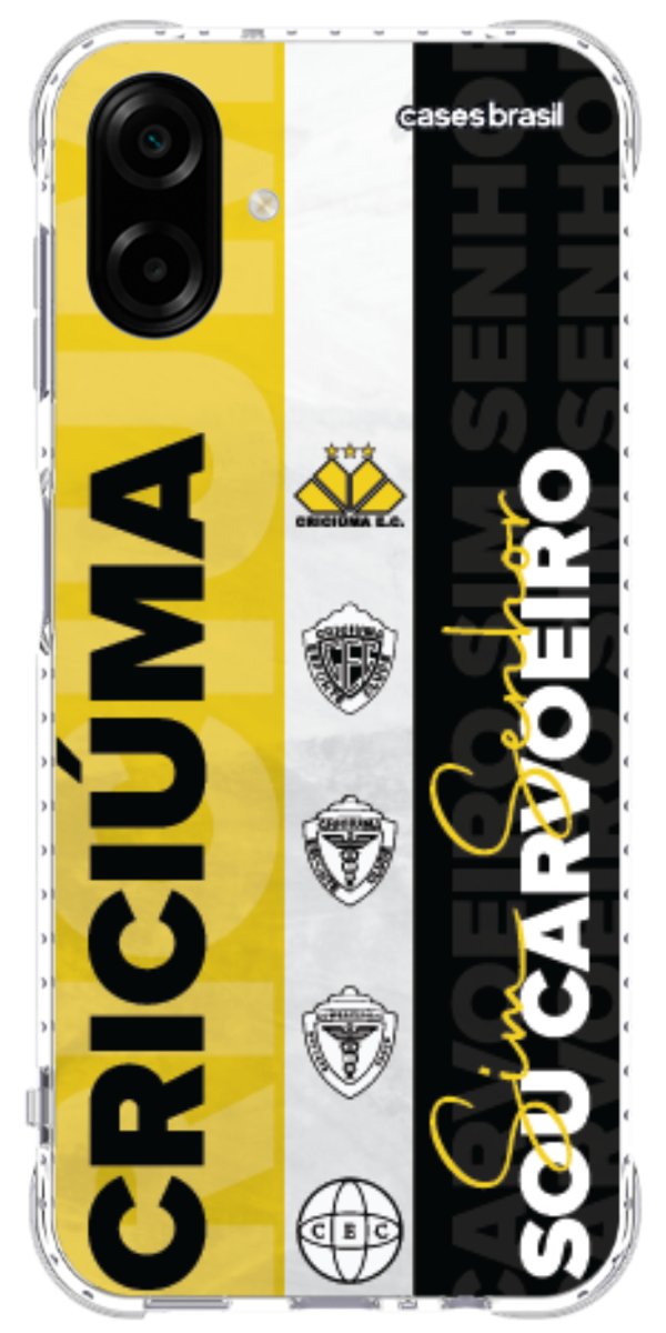 Capinha para Celular Crciúma Estampa Oficial 08