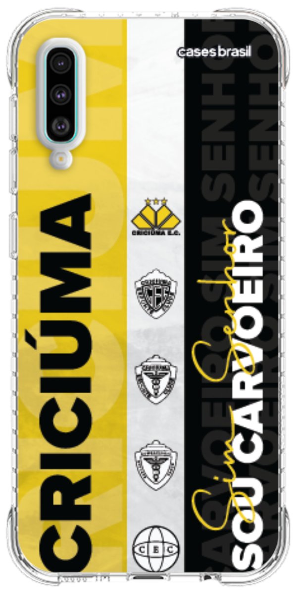 Capinha para Celular Crciúma Estampa Oficial 08