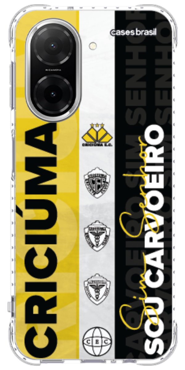 Capinha para Celular Crciúma Estampa Oficial 08