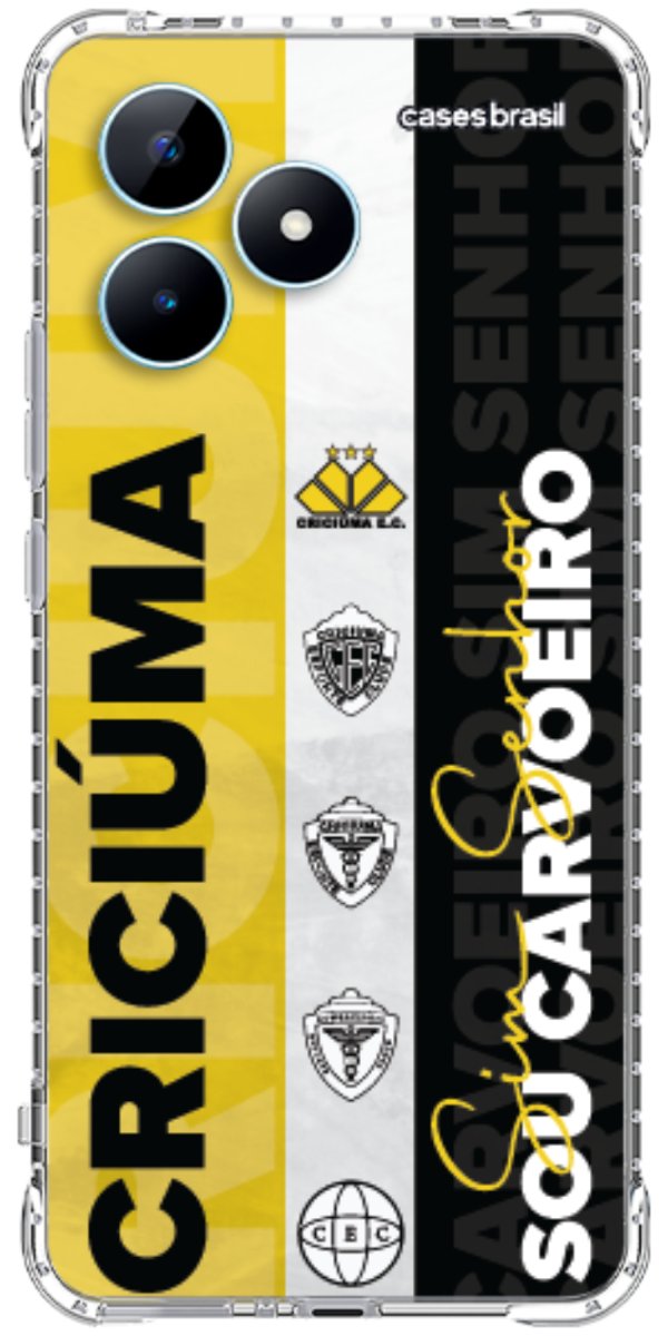 Capinha para Celular Crciúma Estampa Oficial 08