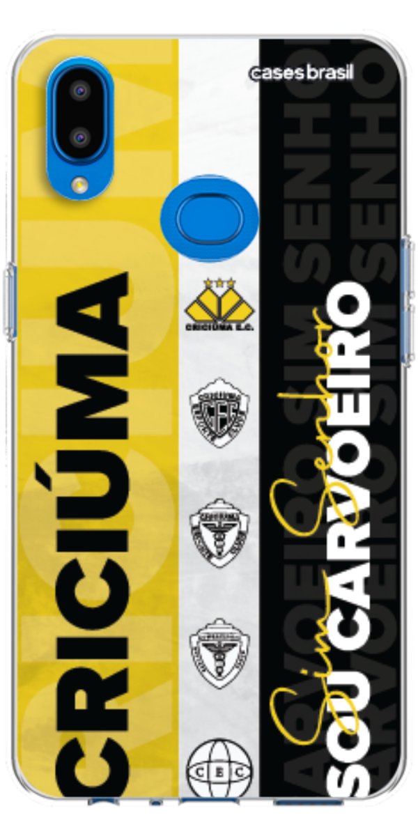 Capinha para Celular Crciúma Estampa Oficial 08