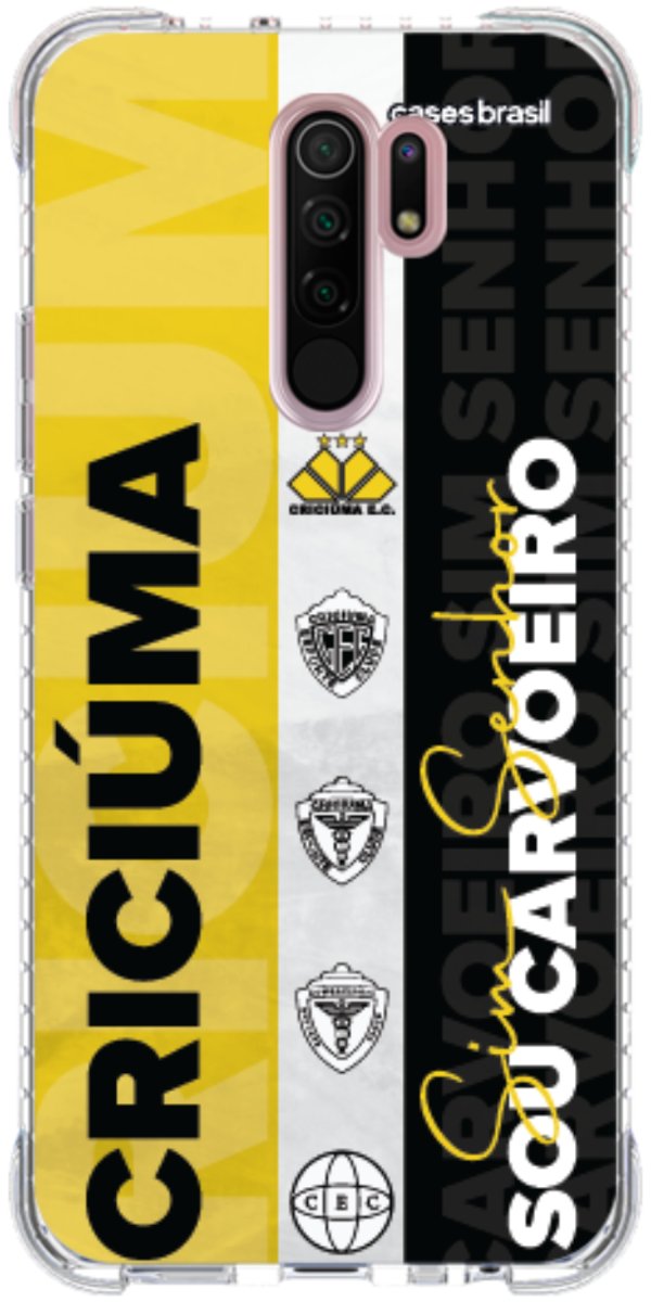Capinha para Celular Crciúma Estampa Oficial 08
