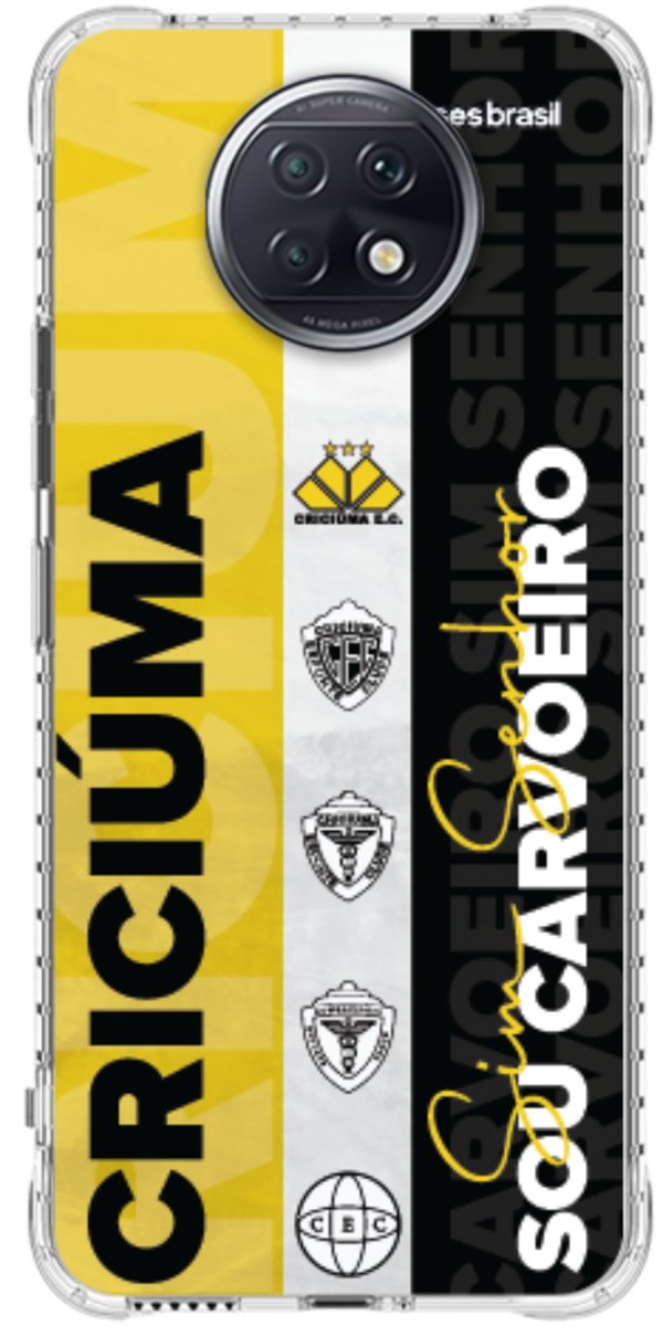 Capinha para Celular Crciúma Estampa Oficial 08