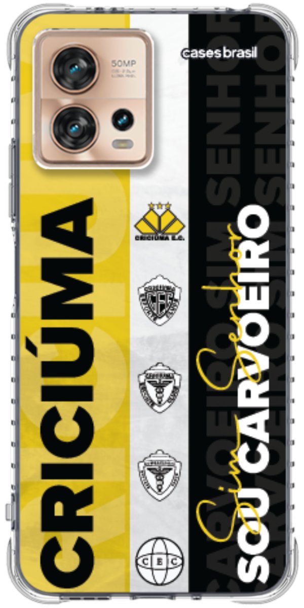 Capinha para Celular Crciúma Estampa Oficial 08