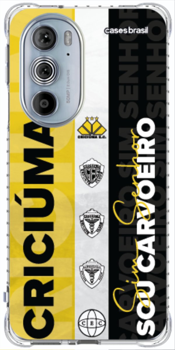 Capinha para Celular Crciúma Estampa Oficial 08