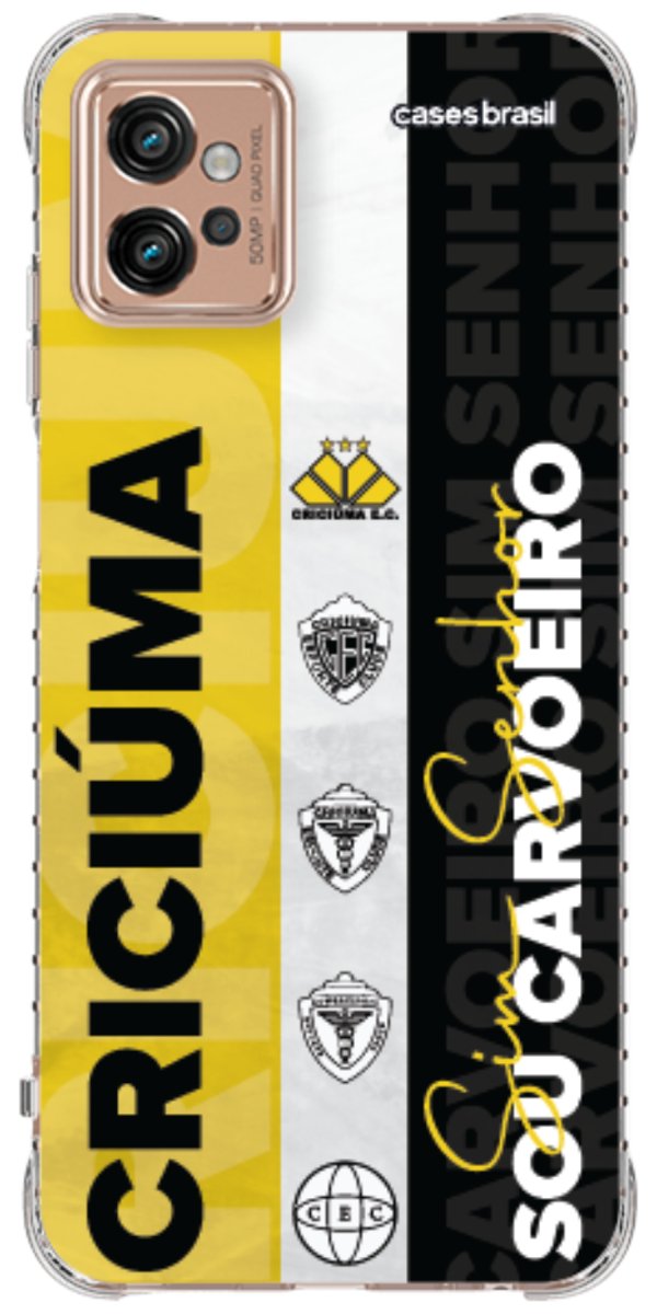 Capinha para Celular Crciúma Estampa Oficial 08