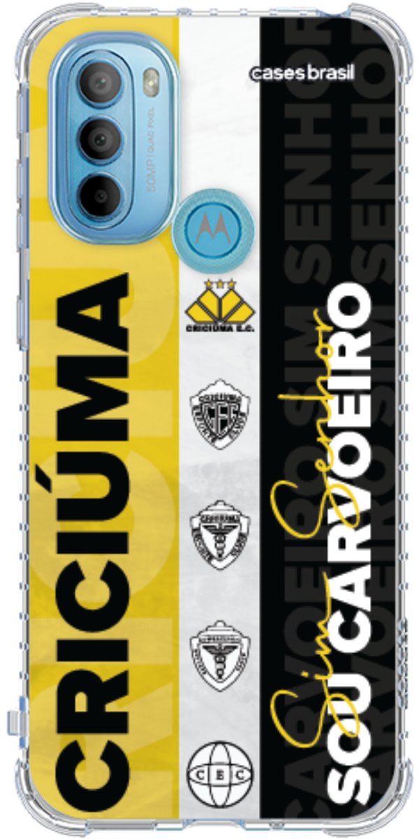 Capinha para Celular Crciúma Estampa Oficial 08