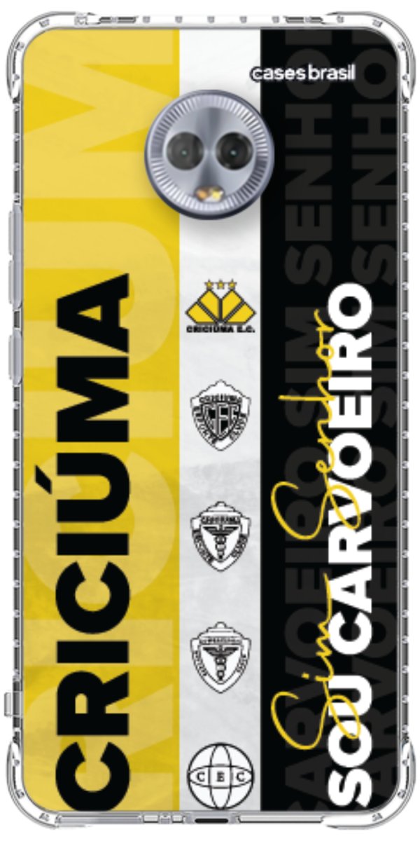 Capinha para Celular Crciúma Estampa Oficial 08