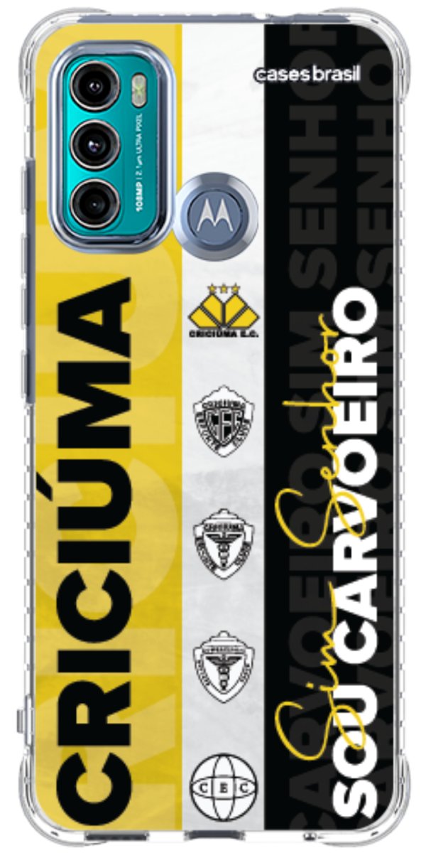 Capinha para Celular Crciúma Estampa Oficial 08