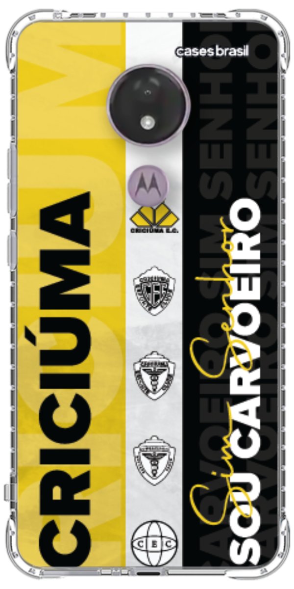 Capinha para Celular Crciúma Estampa Oficial 08