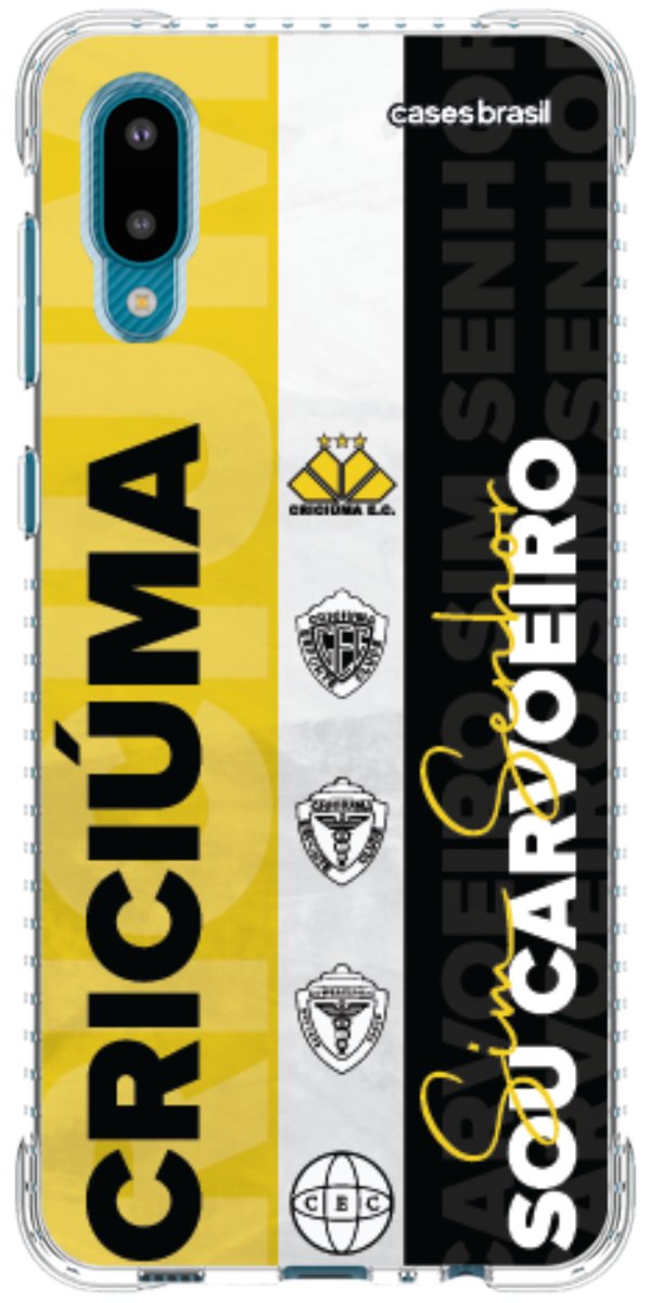 Capinha para Celular Crciúma Estampa Oficial 08