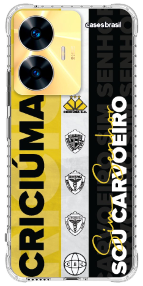 Capinha para Celular Crciúma Estampa Oficial 08