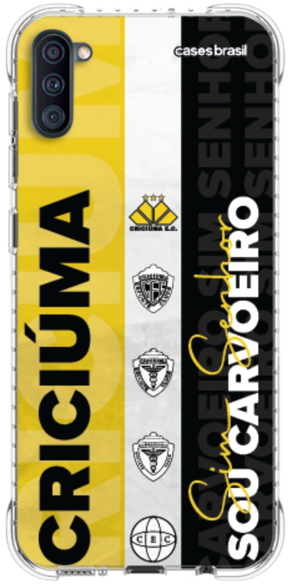 Capinha para Celular Crciúma Estampa Oficial 08