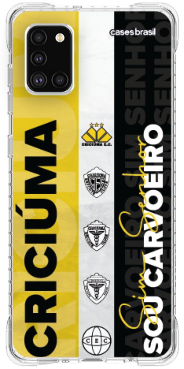 Capinha para Celular Crciúma Estampa Oficial 08