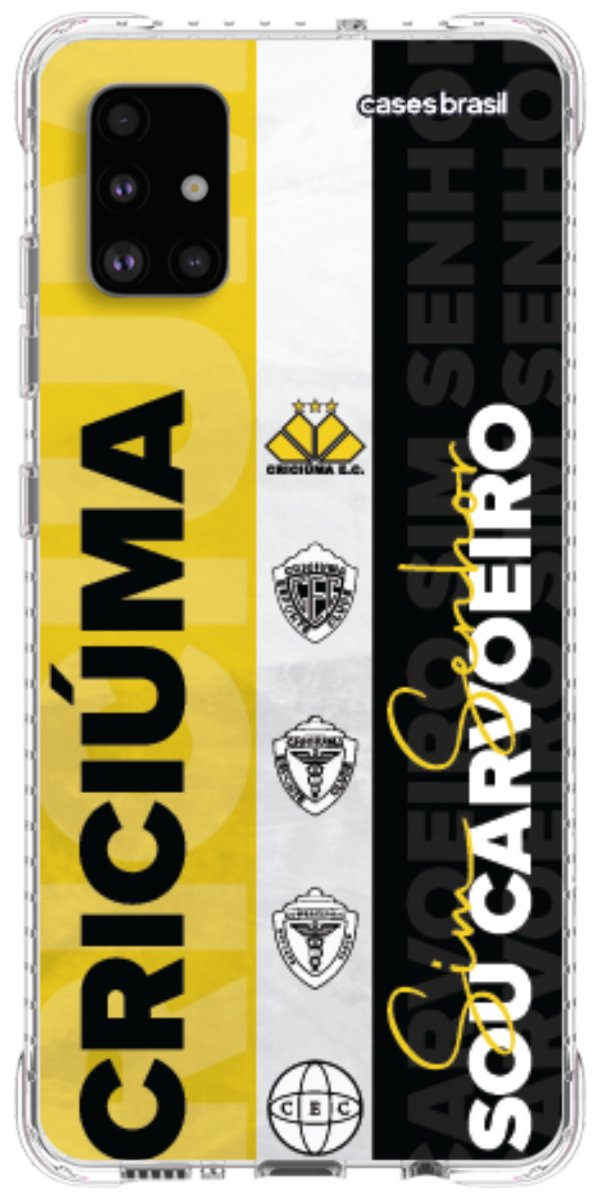 Capinha para Celular Crciúma Estampa Oficial 08