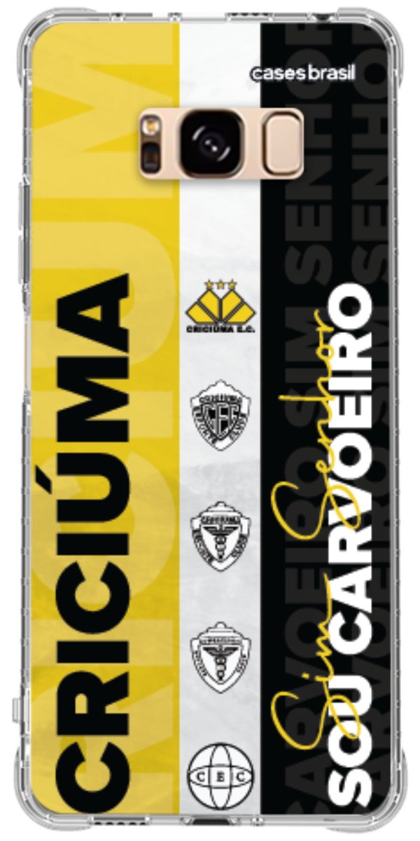 Capinha para Celular Crciúma Estampa Oficial 08