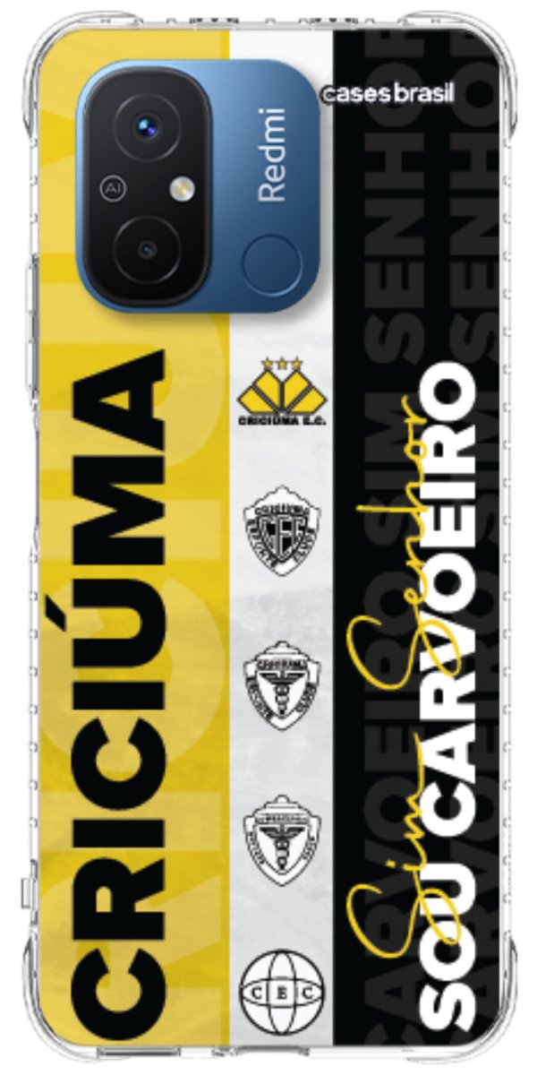 Capinha para Celular Crciúma Estampa Oficial 08