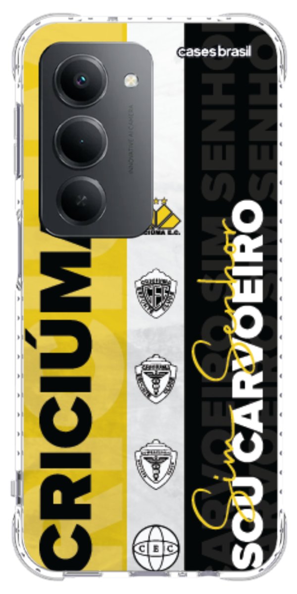 Capinha para Celular Crciúma Estampa Oficial 08