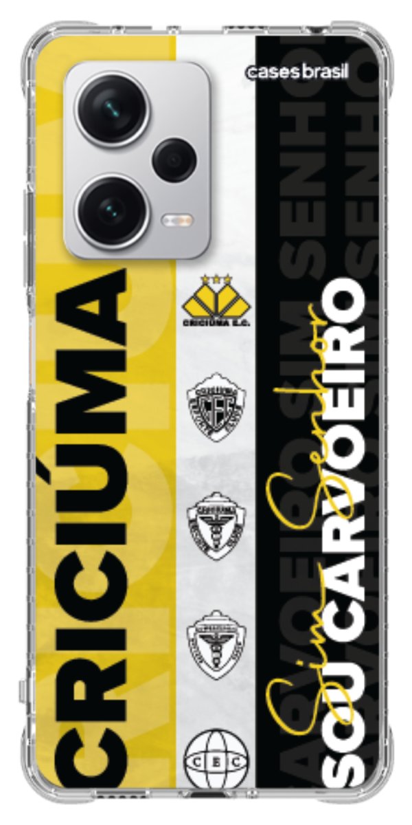 Capinha para Celular Crciúma Estampa Oficial 08