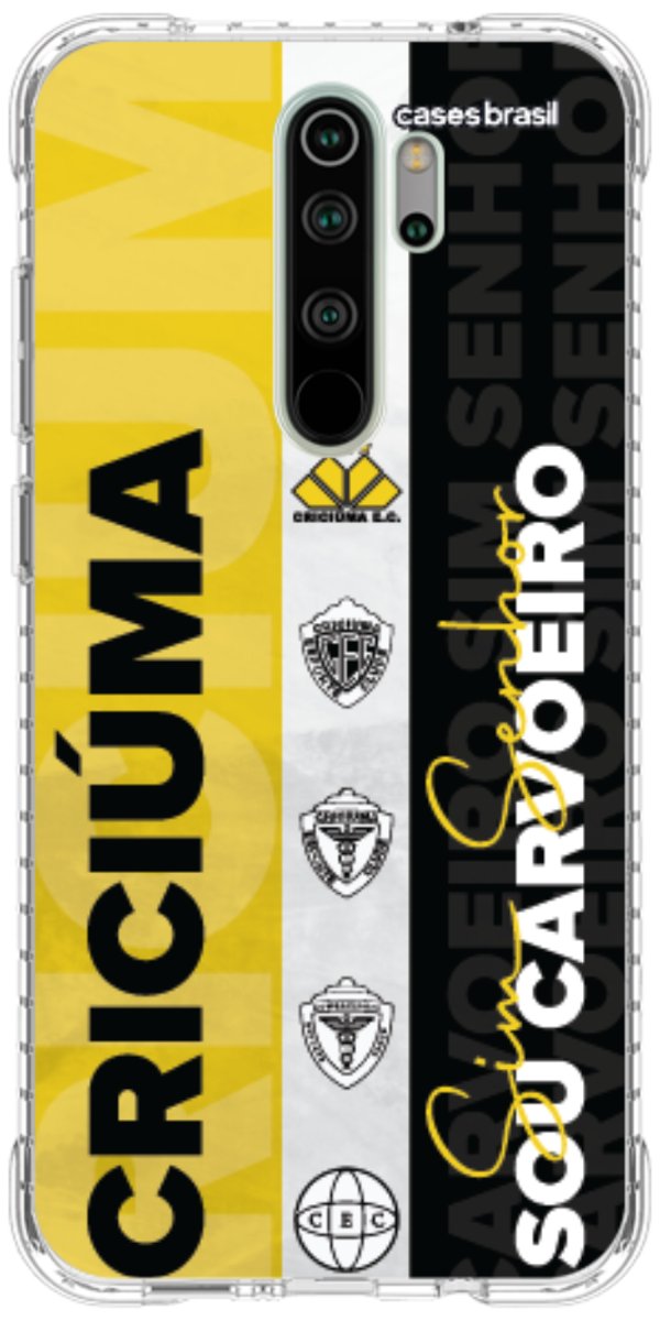 Capinha para Celular Crciúma Estampa Oficial 08