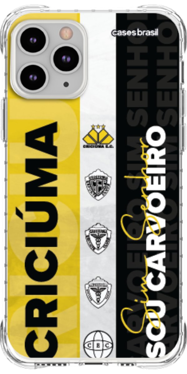 Capinha para Celular Crciúma Estampa Oficial 08